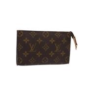 Pre-owned Canvas louis-vuitton-bags Louis Vuitton Vintage , Brown , Da...