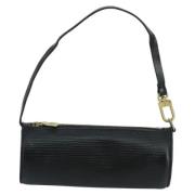 Pre-owned Leather louis-vuitton-bags Louis Vuitton Vintage , Black , D...