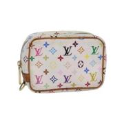 Pre-owned Canvas louis-vuitton-bags Louis Vuitton Vintage , White , Da...