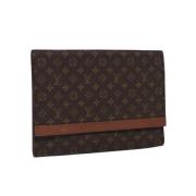 Pre-owned Canvas louis-vuitton-bags Louis Vuitton Vintage , Brown , Da...