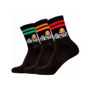 Zwarte Pullo Sokken Pak Ellesse , Black , Heren