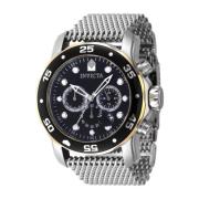 Pro Diver Quartz Horloge - Zwarte Wijzerplaat Invicta Watches , Gray ,...