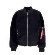 Sherpa Teddy Jas Zwart Alpha Industries , Black , Heren