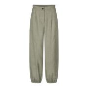 Relaxed Fit Feminine Broek Vetiver Masai , Gray , Dames