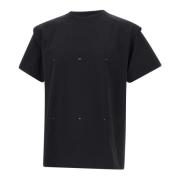 Zwarte T-shirts en Polos Heliot Emil , Black , Heren