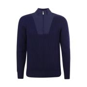 Blauwe Sweaters voor Mannen en Vrouwen Eleventy , Blue , Heren