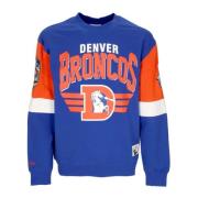 Denver Broncos Crewneck Sweatshirt NFL Mitchell & Ness , Blue , Heren