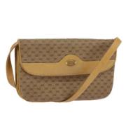 Pre-owned Canvas shoulder-bags Gucci Vintage , Beige , Dames