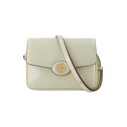 Leather shoulder-bags Tory Burch , White , Dames