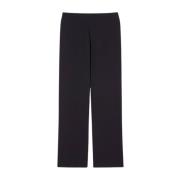 Elegante Blauwe Viscose Blend Broek Marina Rinaldi , Blue , Dames