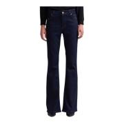 Pantalone 5 zakken flared fit Jeckerson , Blue , Dames