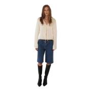 Lucille Stropdas Blouse Designers Remix , Beige , Dames