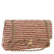 Pre-owned Canvas shoulder-bags Chanel Vintage , Red , Dames