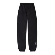 Sweatpants met bedrukt logo Adidas by Stella McCartney , Black , Dames