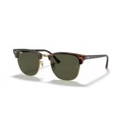 Klassieke Clubmaster Zonnebril Ray-Ban , Brown , Unisex