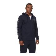 Hoodie 100% Katoen - Ea7 Emporio Armani EA7 , Blue , Heren