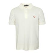 Klassieke Piqué Polo Shirt Fred Perry , White , Heren