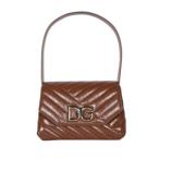 Stijlvolle Schoudertas Dolce & Gabbana , Brown , Dames