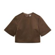 Elegante Zwarte Jurk voor Vrouwen By Herenne Birger , Brown , Dames