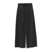 Zwarte Gewassen Sweatpants Entire Studios , Black , Heren