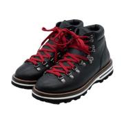 Zwarte leren Cortina Pedula schoenen Monpiz , Black , Heren