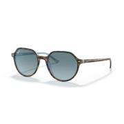 Thalia Zonnebril Vintage Stijl Moderne Touch Ray-Ban , Brown , Unisex