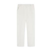 Witte Weekendbroek Max Mara Weekend , White , Dames