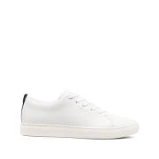 Witte Leren Lage Sneakers Paul Smith , White , Heren