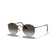 Ronde Metalen Zonnebril Ray-Ban , Brown , Unisex