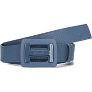 Blauw leren riem voor dames Hogan , Blue , Dames