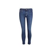 Slim-fit 5 Zakken Jeans Emporio Armani , Blue , Heren