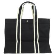 Pre-owned Cotton handbags Hermès Vintage , Black , Dames