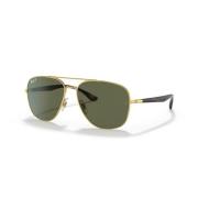 Vierkante Gepolariseerde Zonnebril Ray-Ban , Yellow , Unisex