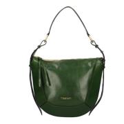 Groene leren tas The Bridge , Green , Dames