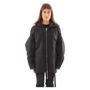 Gewatteerde Parka met capuchon in 09 Rick Owens , Black , Dames