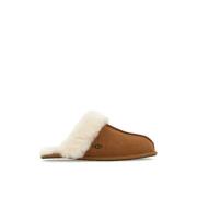 Gezellige Pantoffel met Wollen Voering UGG , Brown , Dames