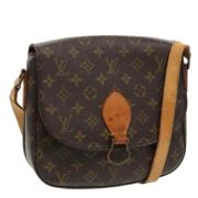 Pre-owned Canvas shoulder-bags Louis Vuitton Vintage , Brown , Dames