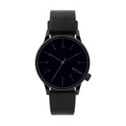 Elegante Klassieke Heren Leren Horloge Komono , Gray , Heren