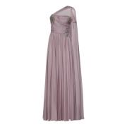 Paarse Kristal Kralen Jurk Zuhair Murad , Purple , Dames