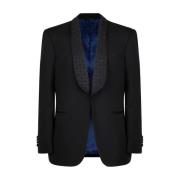 Slim Fit Jas Givenchy , Black , Heren