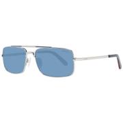 Zilveren Aviator Zonnebril Guess , Gray , Heren