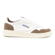 Ademende Medalist Sneakers met Rubberen Zool Autry , White , Heren