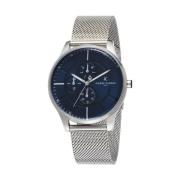 Hedendaagse zilveren herenhorloge Pierre Cardin , Gray , Heren