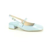 Blauwe Kant Vintage Stijl Schoenen Hispanitas , Blue , Dames