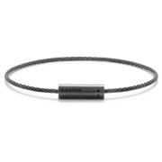 Kabelarmband 5g Le Gramme , Gray , Unisex