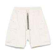 Witte Shorts met Rits aan de Voorkant Rick Owens , White , Heren