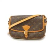 Pre-owned Canvas louis-vuitton-bags Louis Vuitton Vintage , Brown , Da...