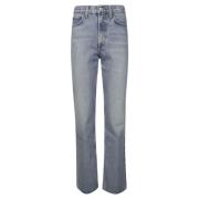 Baggy Jeans voor een stijlvolle look Agolde , Blue , Dames