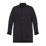 Shirt met achterprint Y-3 , Black , Heren