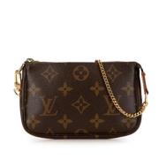 Pre-owned Canvas louis-vuitton-bags Louis Vuitton Vintage , Brown , Da...